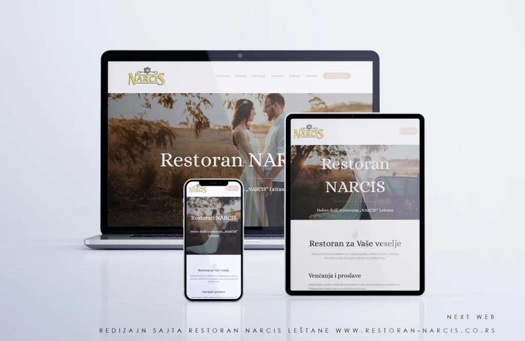Web dizajn za restoran – moderan i responzivan sajt sa online rezervacijama